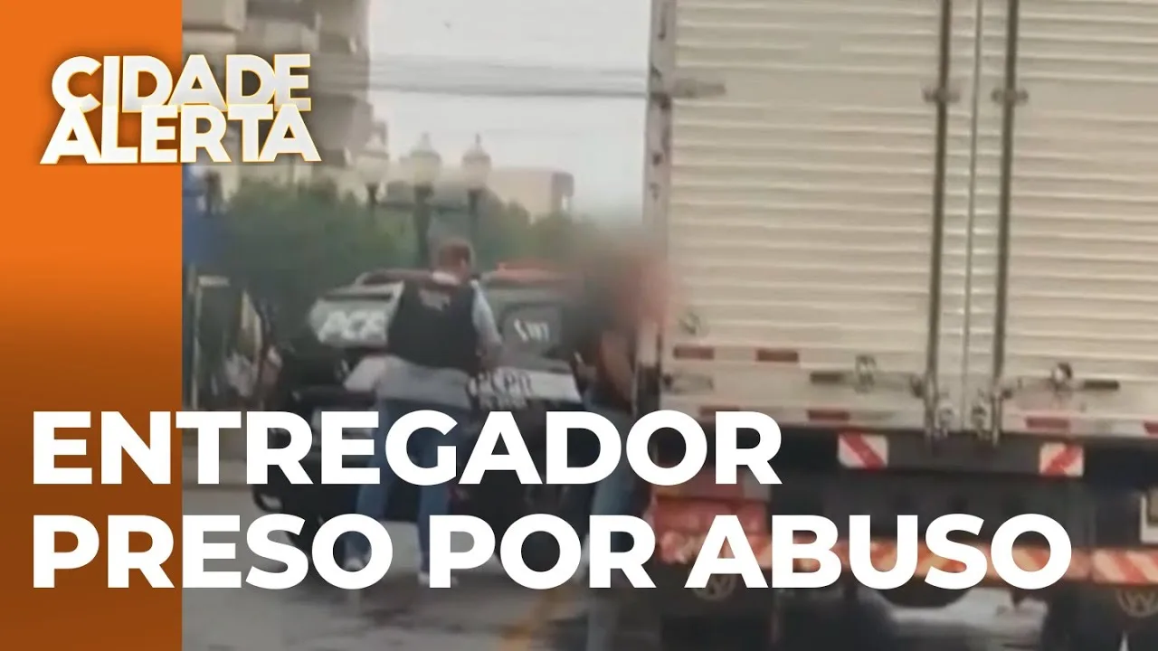 Entregador é preso por estupro; ele foi até a casa da vítima entregar uma encomenda