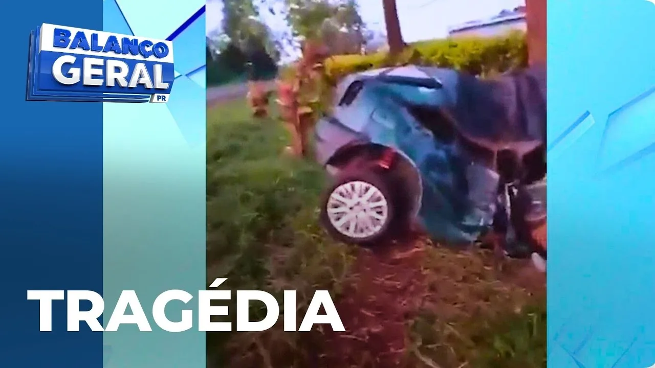 Adolescente, grávida de 7 meses, morre em acidente na PR-487, em Manoel Ribas