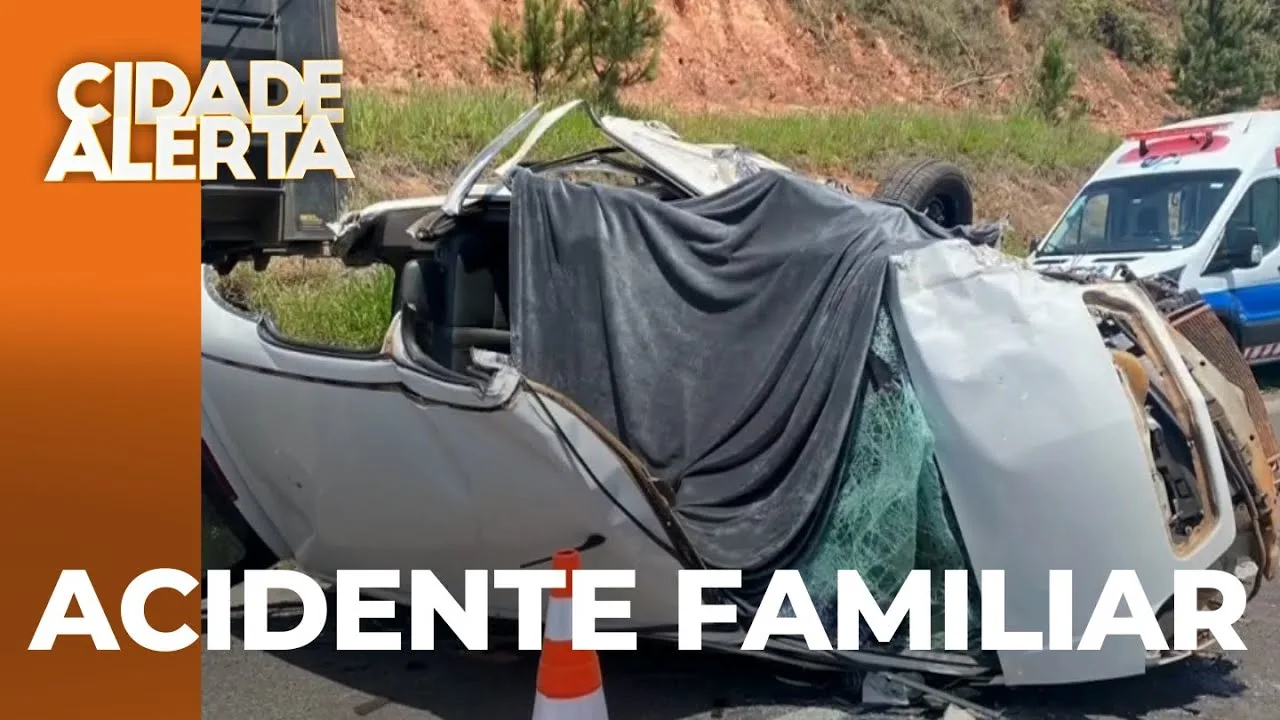 Família que estava indo para velório se envolve em acidente
