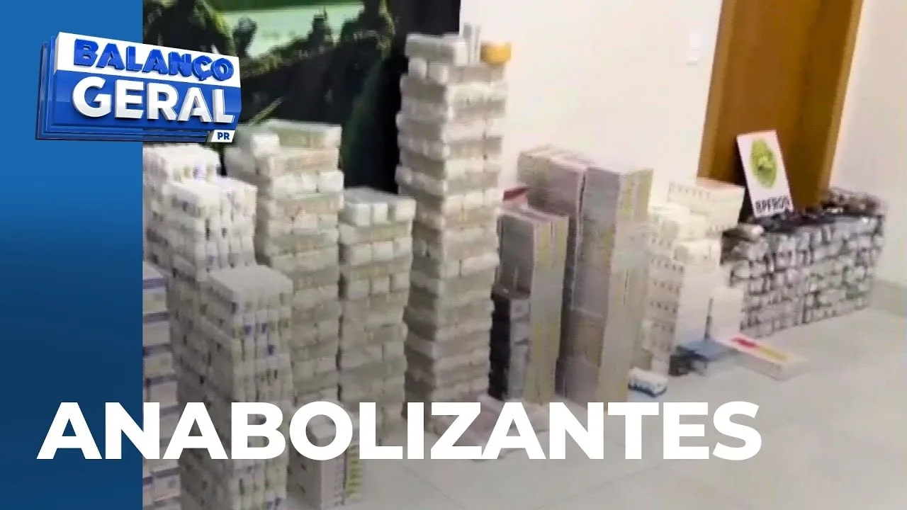 Mais de 21 mil anabolizantes são apreendidos em lava-rápido de Umuarama
