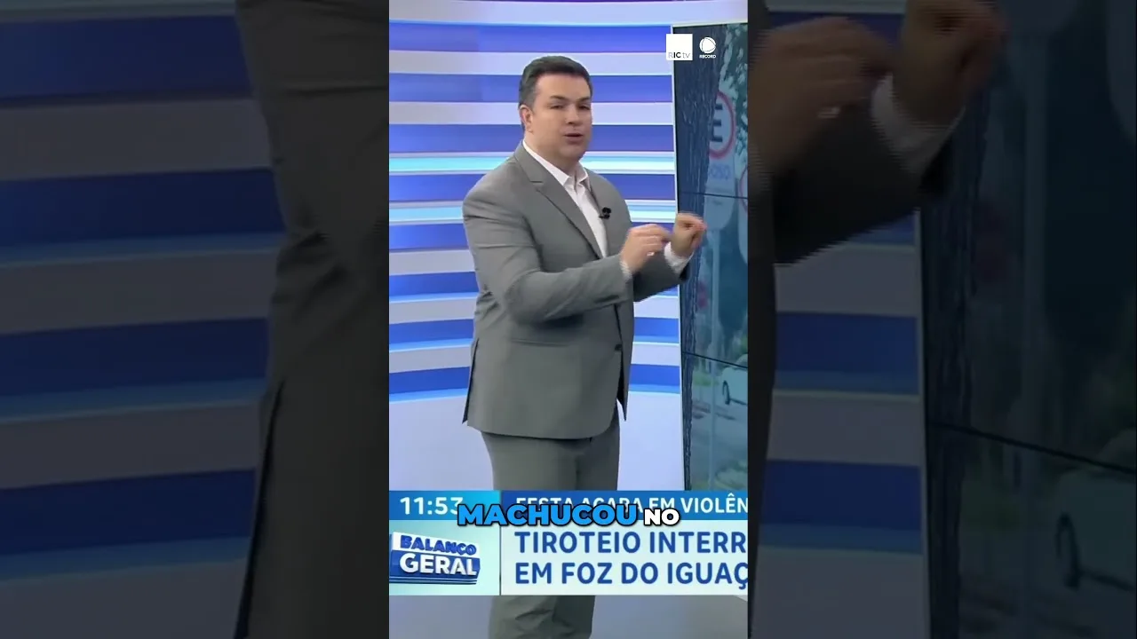 Tiroteio interrompe show da banda "Menos é Mais" em Foz do Iguaçu e duas pessoas ficam feridas