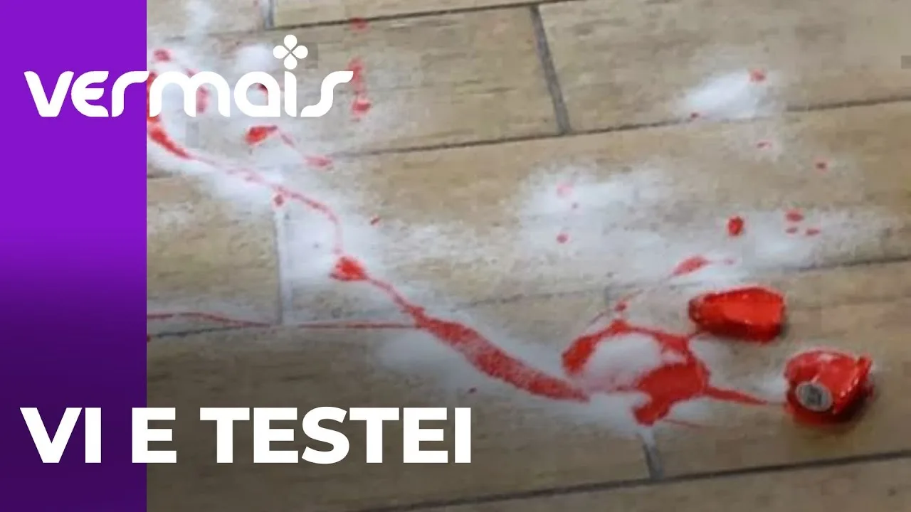 Esmalte e açúcar: Método para retirar o esmalte de superfícies foi testado no Ver Mais