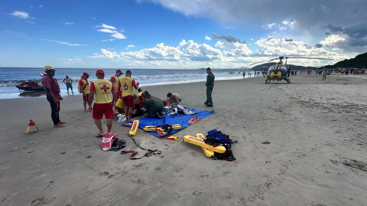 Segunda morte por afogamento é registrada na Praia Mansa de Caiobá, no Paraná