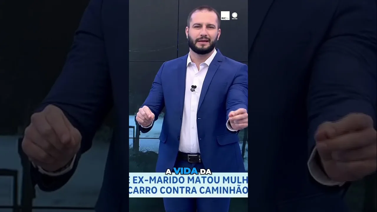 Ex-marido mata mulher, joga o corpo dela no lago e depois bate o próprio carro contra caminhão