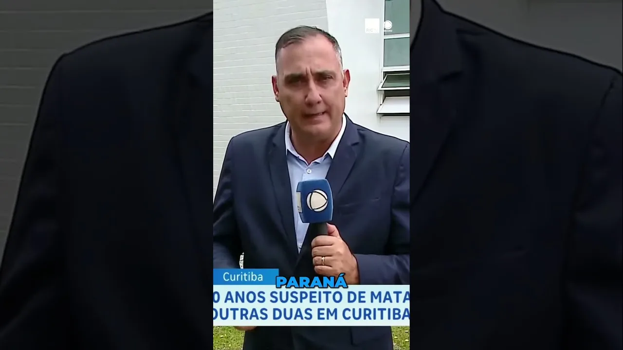 Jovem de 20 anos suspeito de matar uma pessoa e atirar em outras duas em Curitiba confessa crime