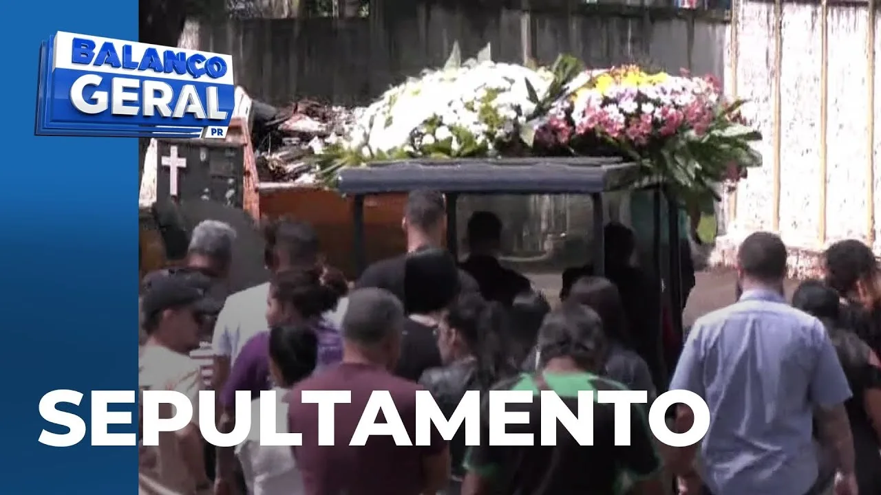 Jovem que morreu em acidente com Porsche, foi sepultada no Cemitério Municipal, em Maringá