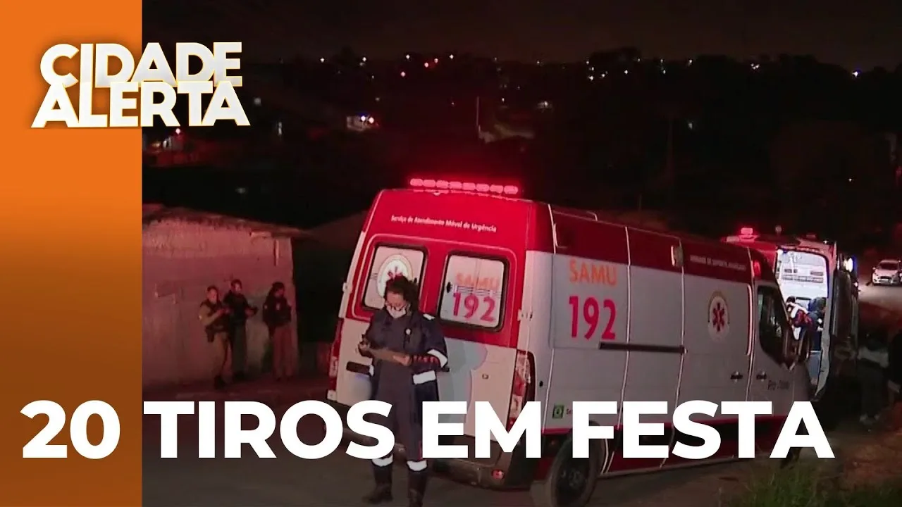 Dupla invade festa e descarrega arma; 4 pessoas foram baleadas em Tamandaré