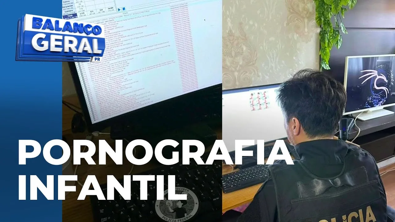 Estudante de psicologia preso em flagrante por pedofilia e pornografia infantil
