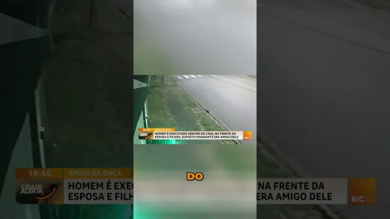 Homem é executado dentro de casa, na frente de esposa e dos filhos; mandante seria amigo dele