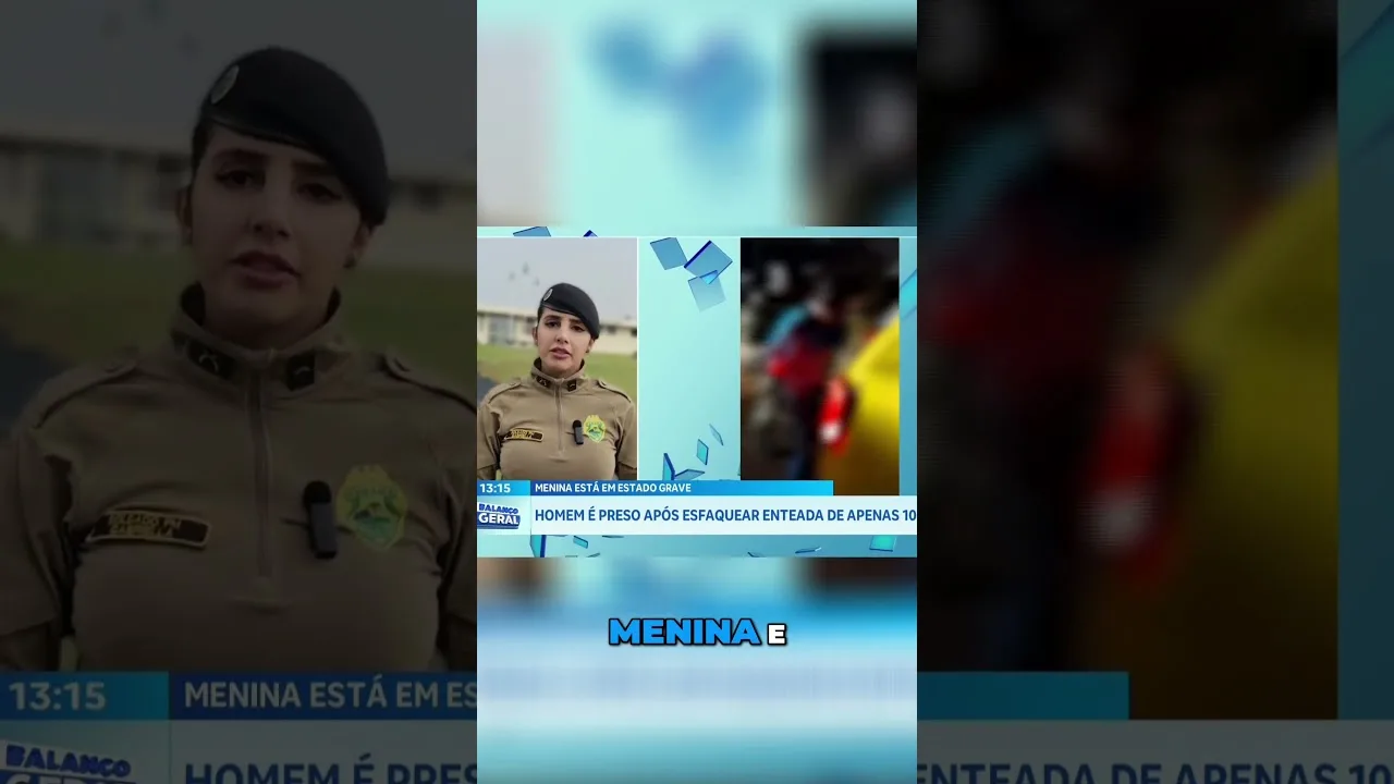 Homem é preso após esfaquear enteada de apenas 10 anos em Apucarana