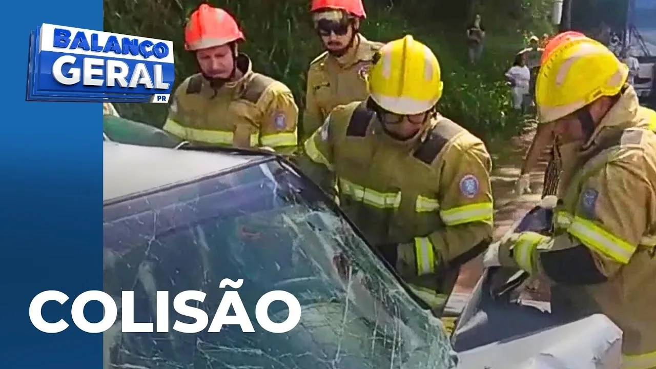 Quatro pessoas ficam feridas em batida, envolvendo dois carros, entre Mirador e Paraíso do Norte