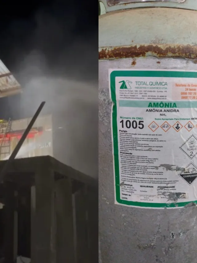 Empresa de laticínio é evacuada após vazamento de gás tóxico no Paraná