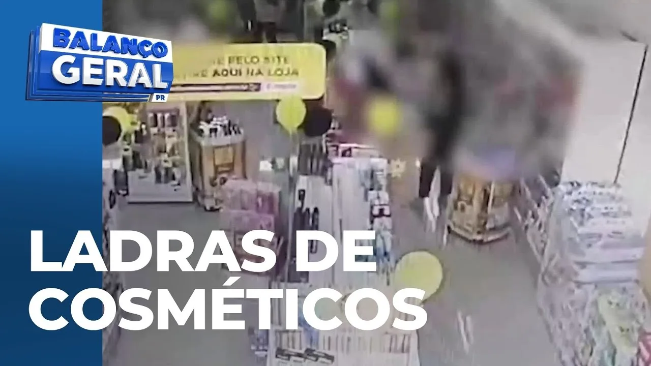 Quadrilha da beleza: Mulheres são flagradas roubando cosméticos em Ibiporã e Londrina