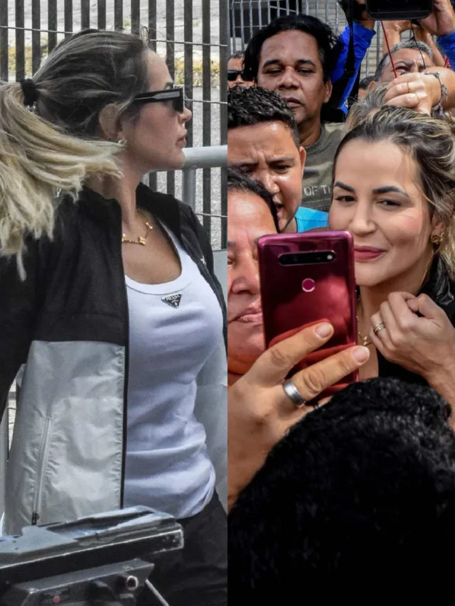 Deolane Bezerra comparece em fórum para assinar termo de alvará; veja fotos