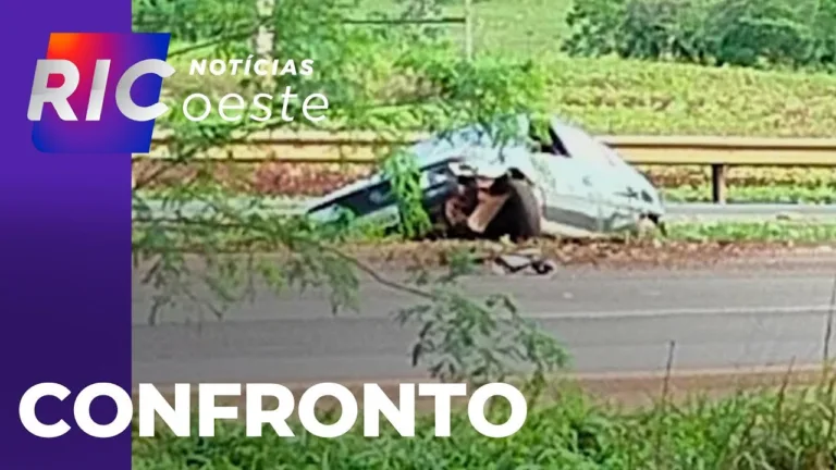 Confronto na BR-277: assaltante morre e policial federal fica ferido, após troca de tiros