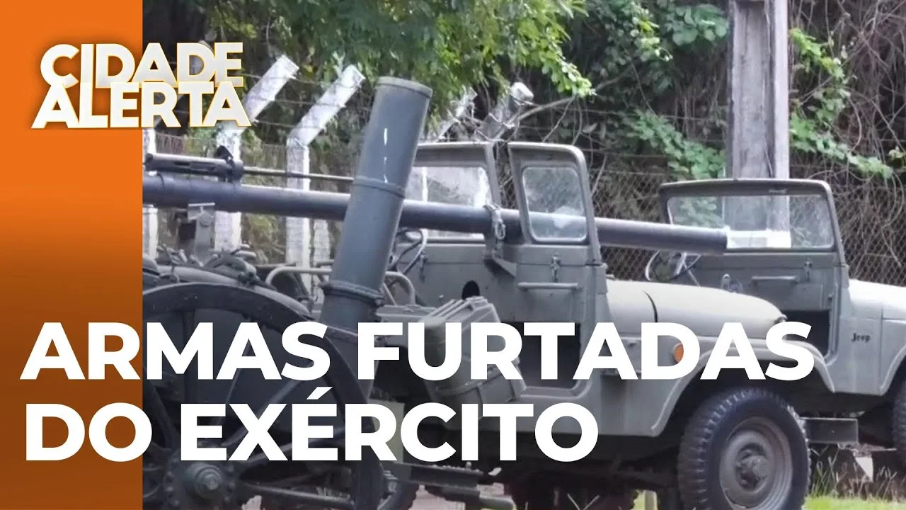 Cascavel: Exército busca armas furtadas do 33º Batalhão de Infantaria