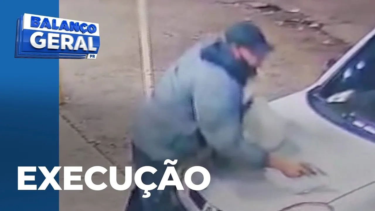 Homem executa vítima de 36 anos com vários tiros, em rua movimentada; câmera registrou o crime