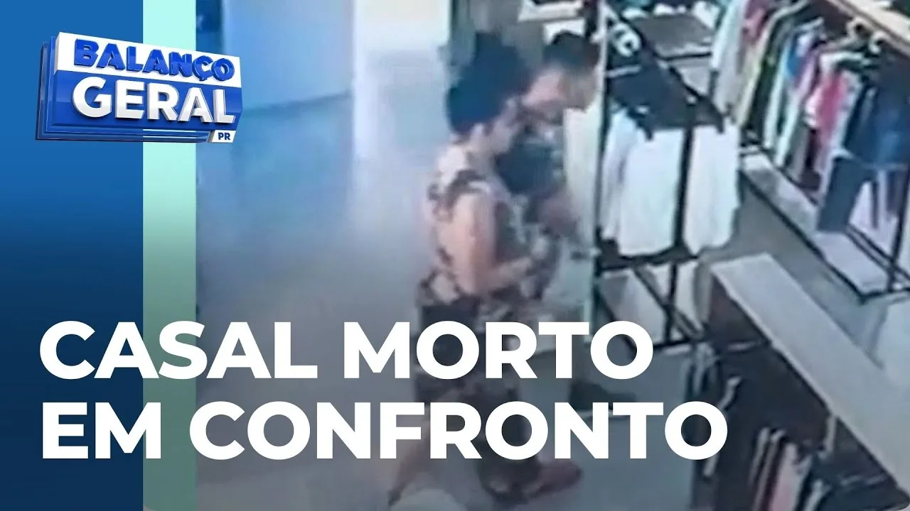 Casal suspeito de roubo é morto em confronto com a polícia após reagir à abordagem