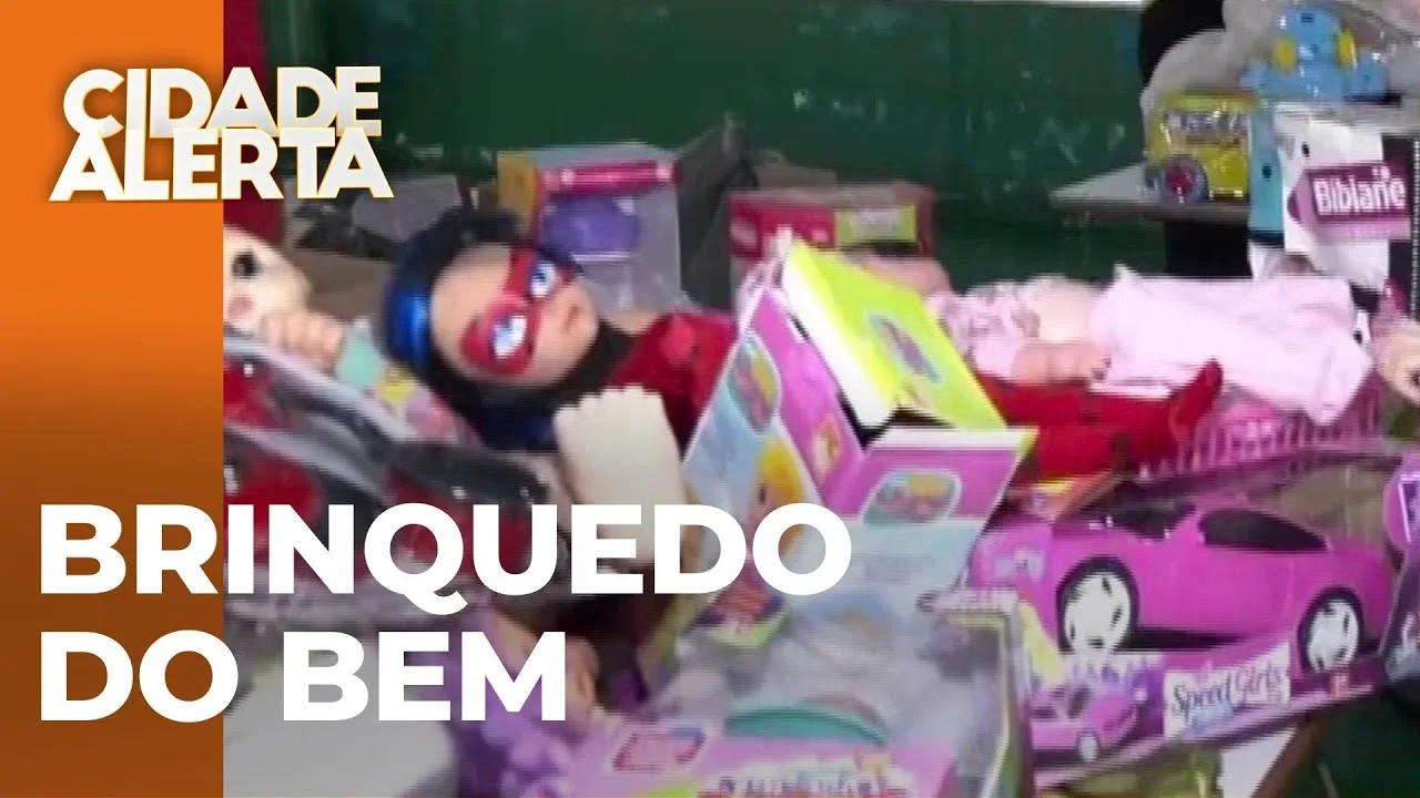 Campanha Brinquedos do Bem: Mais de 92 mil brinquedos arrecadados em 10 anos