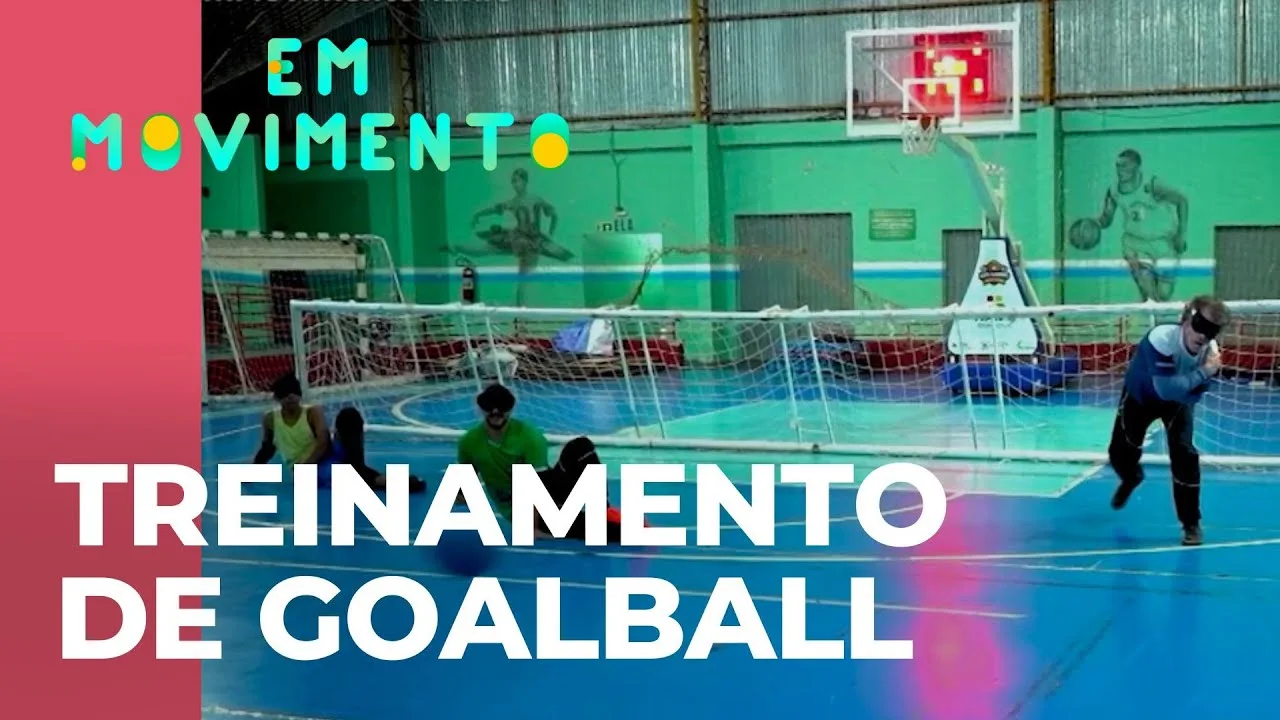 Cícero Bittencourt participa de treinamento de Goalball em Cascavel