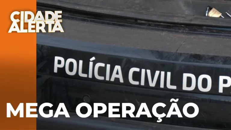 Mega operação: 40 policiais prendem 7 suspeitos de tráfico de drogas