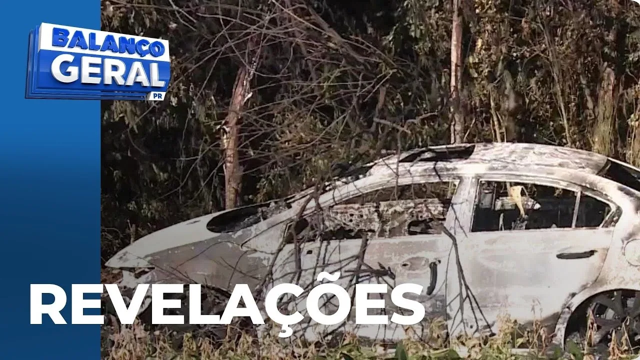 Corpo encontrado no porta-malas de carro incendiado, em Mandaguaçu, pertenceria a um agiota