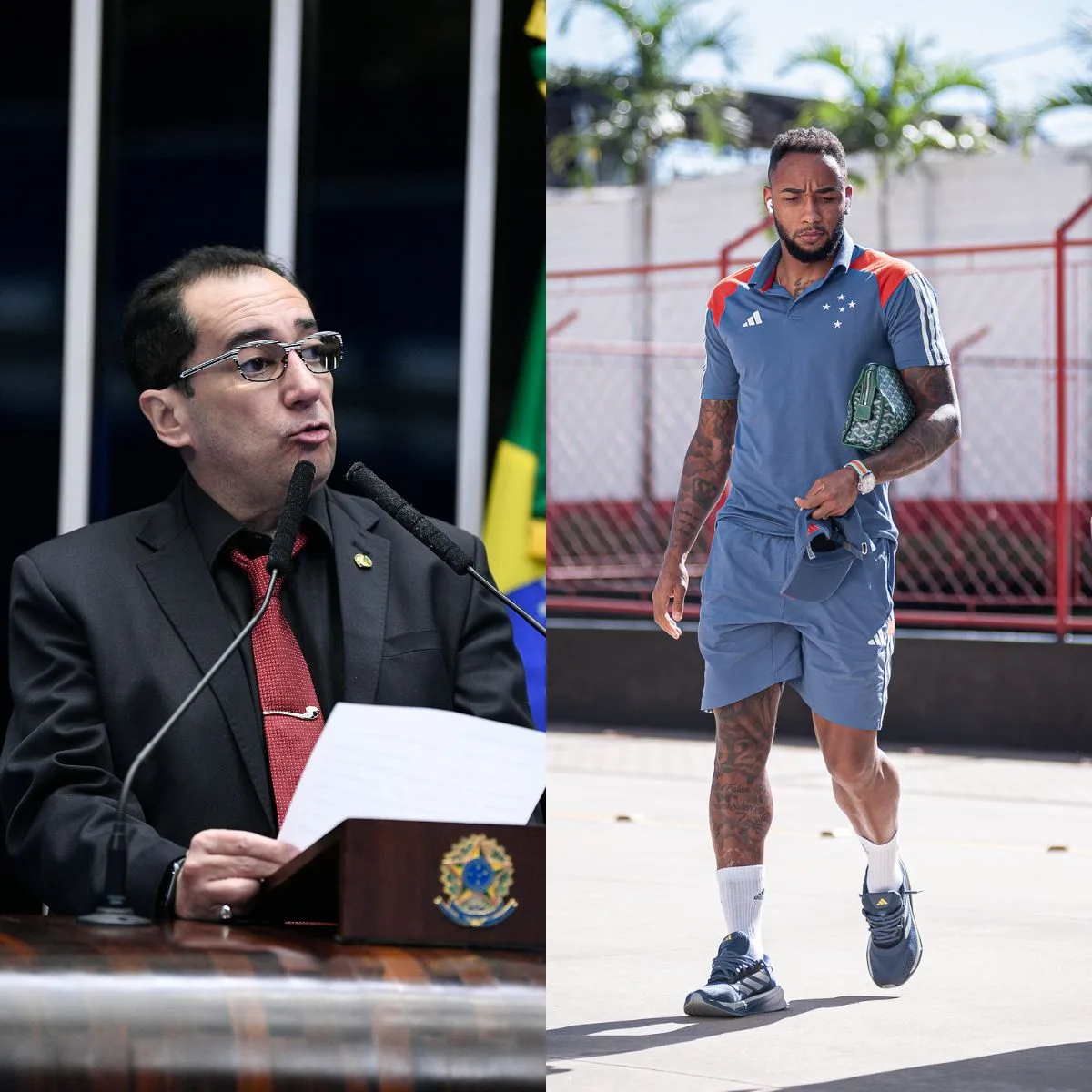 Kajuru quer convocar atacante expulso em três segundos para CPI das Apostas