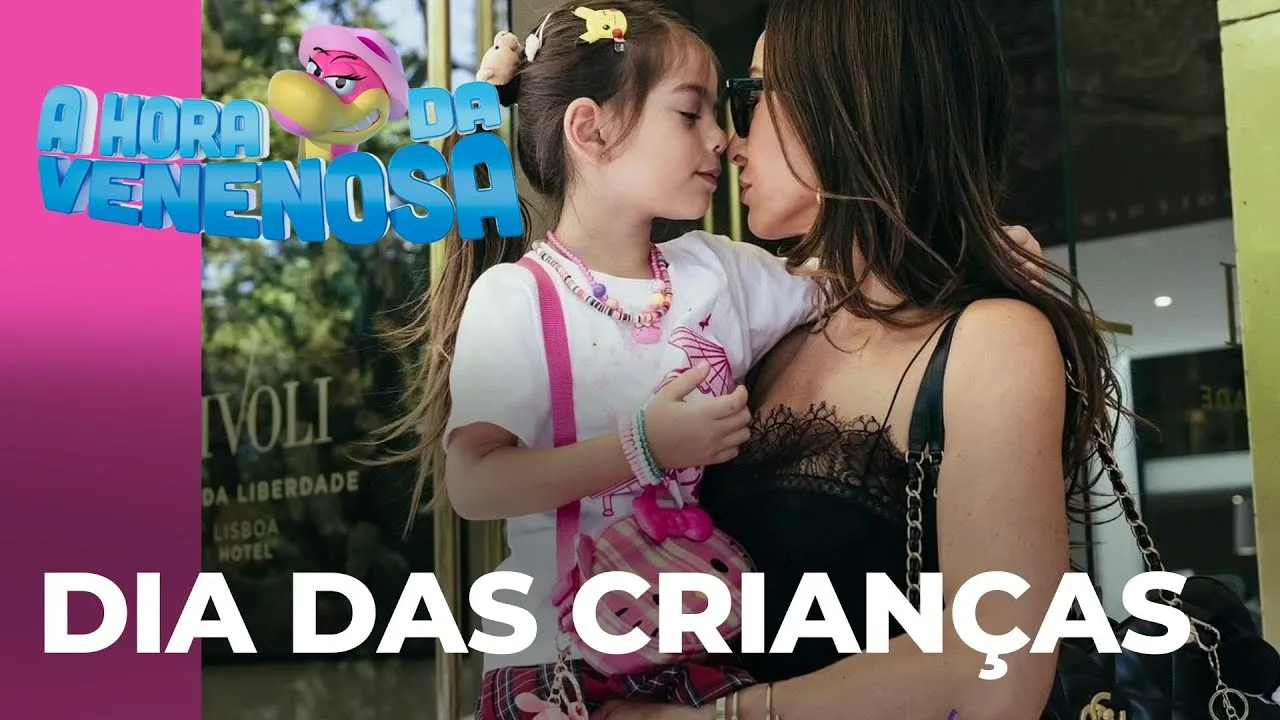 Filhos dos famosos ganham homenagem dos pais no dia das crianças