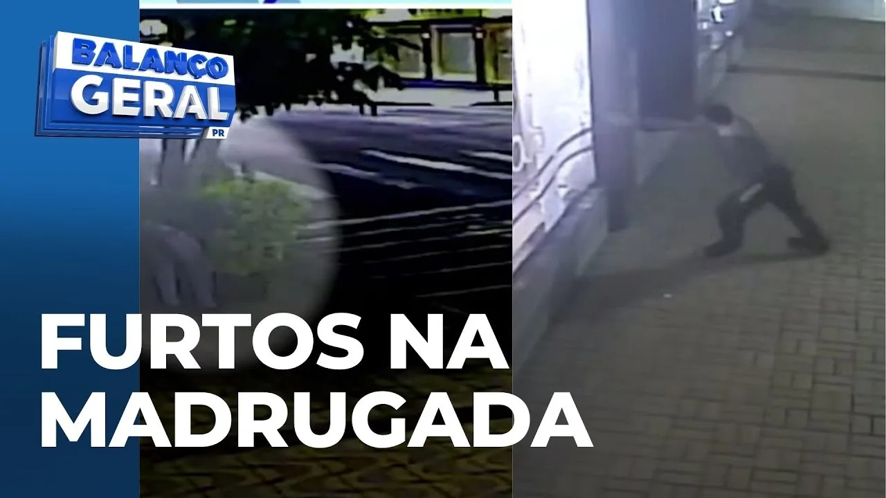Loja e escritório são alvos de furto na madrugada em Cascavel