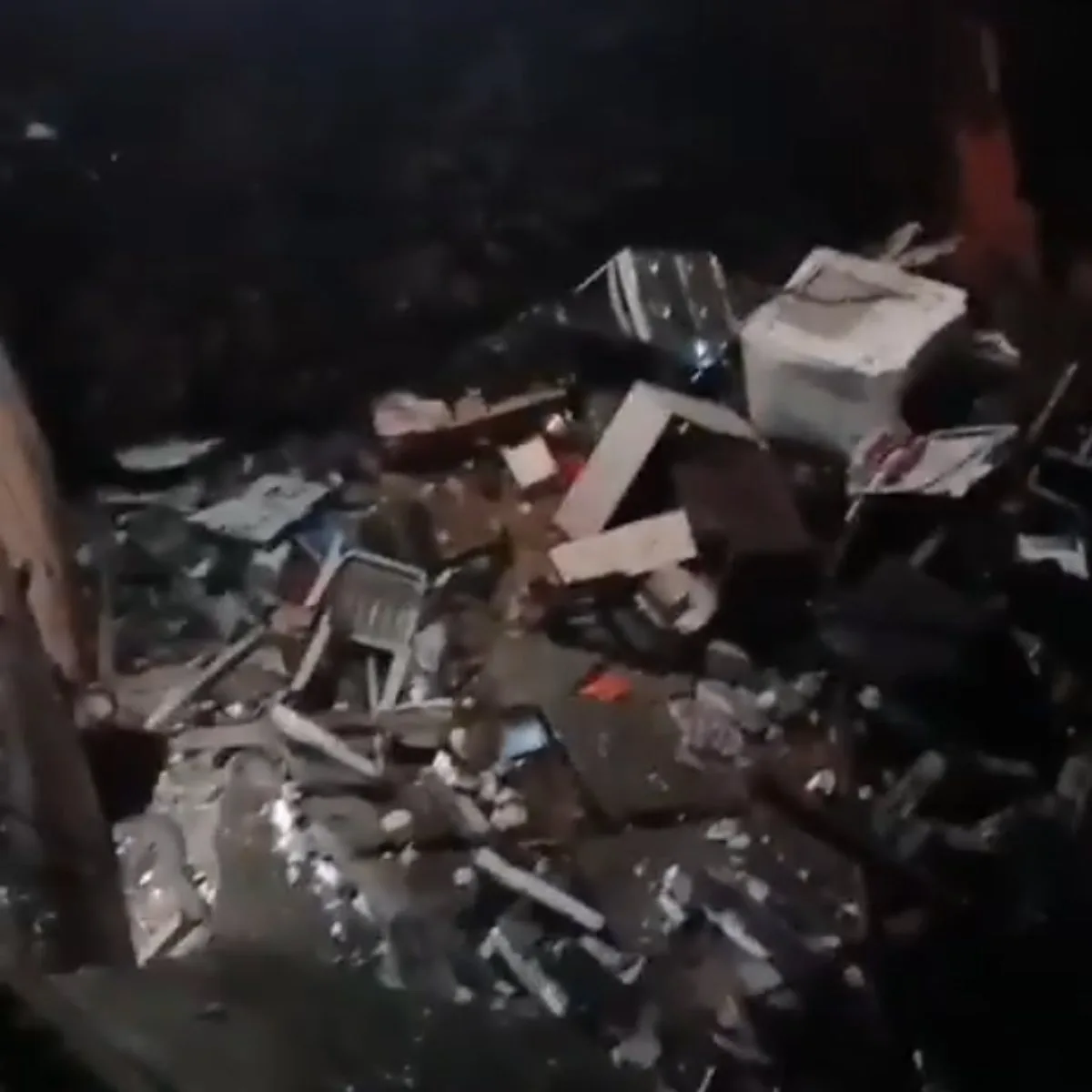 Desabamento deixa 11 feridos após chuva forte; crianças foram socorridas