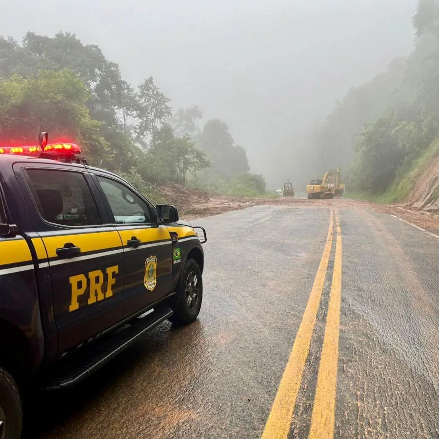 BR-277 segue com interdições em dois pontos nesta segunda-feira (9)