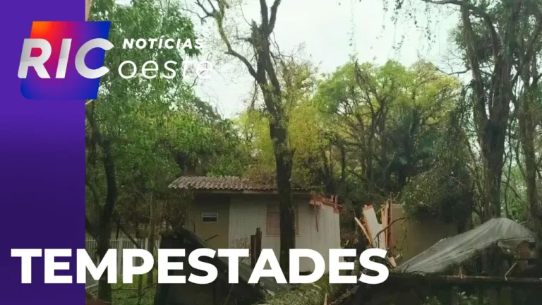 Muita chuva, vento forte e granizo marcam a última sexta de inverno