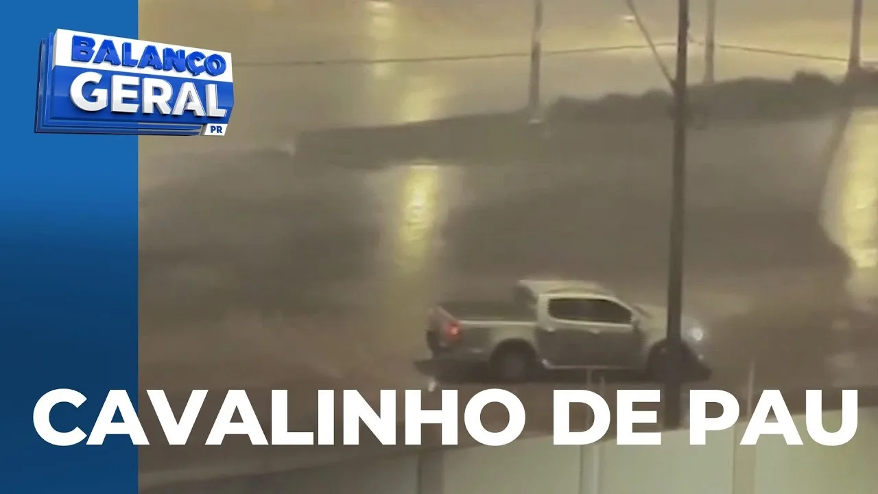 "Cavalo de pau" e "zerinho" são flagrados na Avenida dos Pioneiros