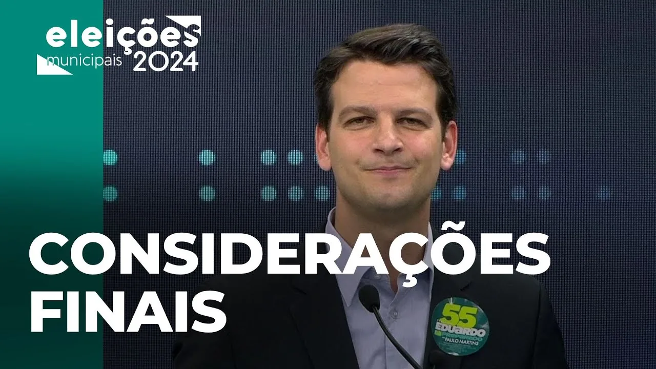 Eduardo Pimentel (PSD), considerações finais do debate na RICtv