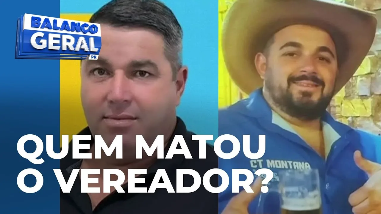 Pai e filho são presos suspeitos de mandar matar vereador de Salto do Itararé
