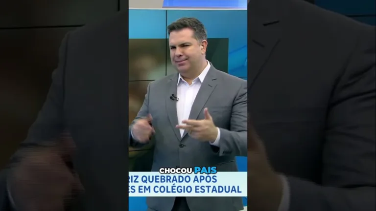 Estudante de 11 anos tem nariz quebrado após apanhar de dois adolescentes em colégio estadual