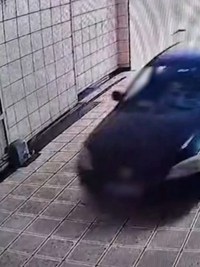 Com dívida de R$ 530, homem derruba portão de motel e foge sem pagar no PR; vídeo