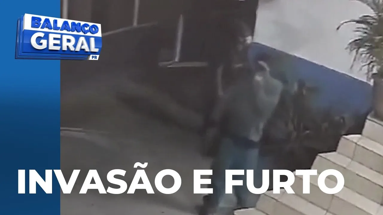 Suspeitos invadem e furtam colégio estadual durante a noite, em Apucarana
