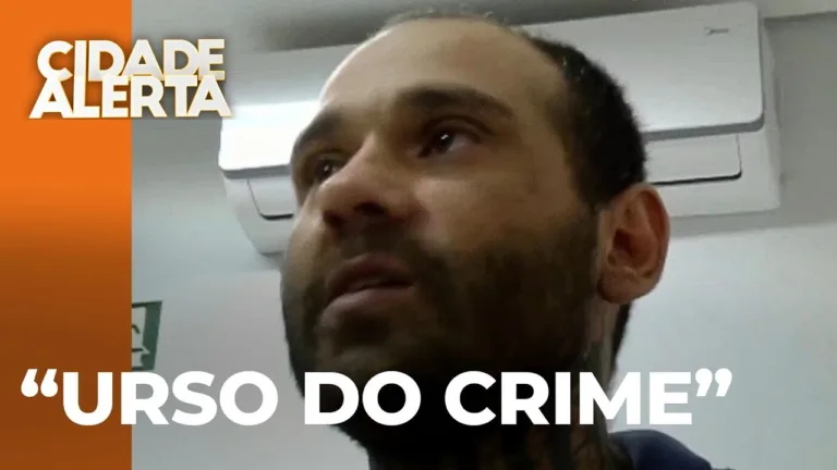 Polícia prende o "urso do crime", homem considerado um dos mais perigosos de Curitiba