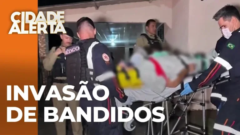 Atentado em Mandaguaçu: Bandidos encapuzados invadem casa atirando e deixam dois homens feridos