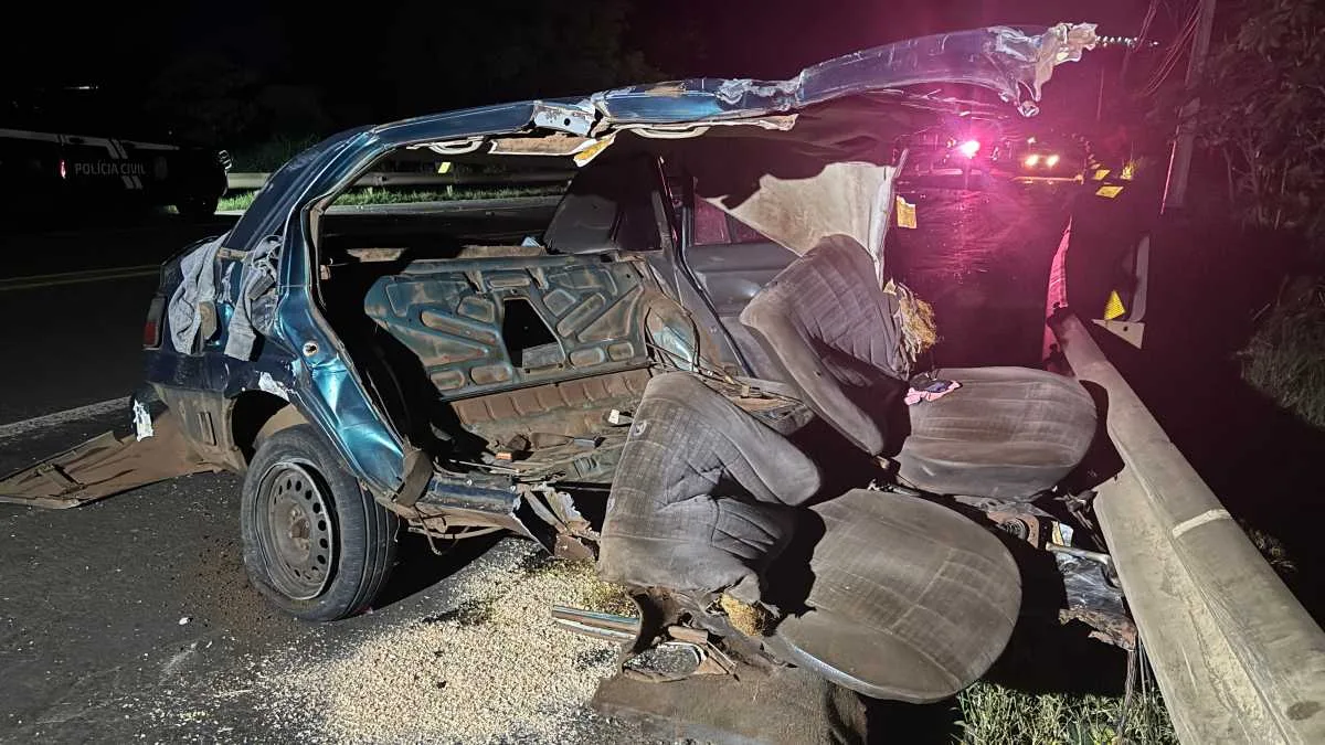 acidente PR-444 Arapongas 3 mortos e 2 feridos