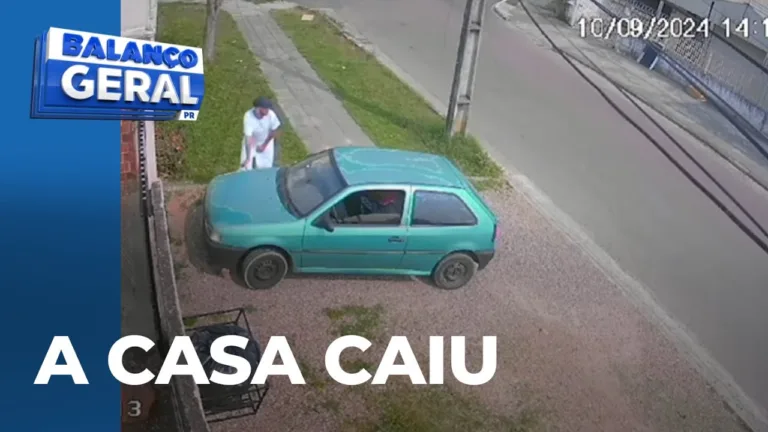 Suspeito de arrombar residências em Curitiba e Colombo é preso dirigindo carro roubado