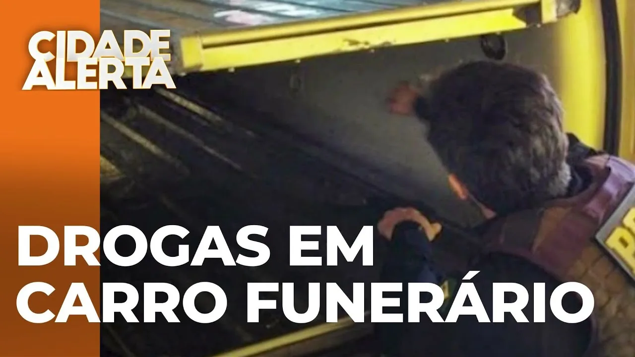 Luta contra o tráfico: Carro funerário com maconha interceptado pela PRF em Ourinhos