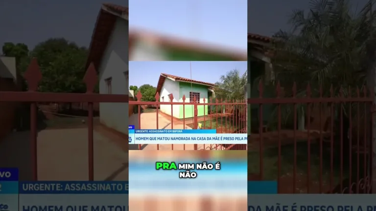 Homem que matou namorada na casa da mãe, é preso pela polícia