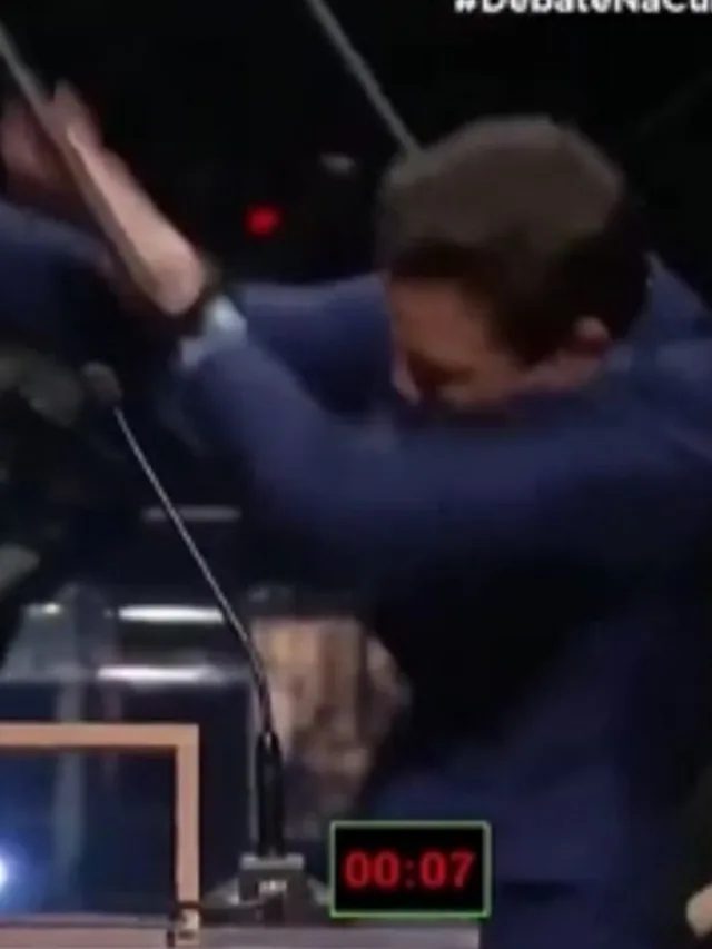 Os candidatos à Prefeitura de São Paulo participavam de um debate na TV Cultura (Imagem: Reprodução/ TV Cultura)