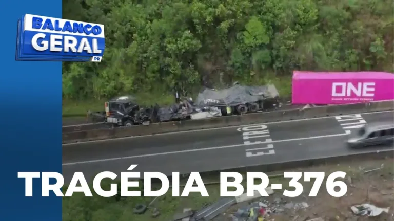 Tragédia BR-376: Motorista da carreta que causou 9 mortes, deve ser ouvido hoje