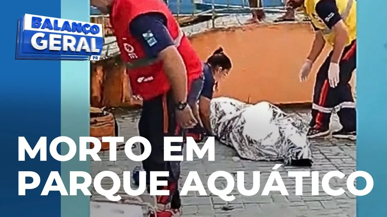 Afogado em parque aquático na Grande Curitiba: testemunha revela como a tragédia aconteceu!