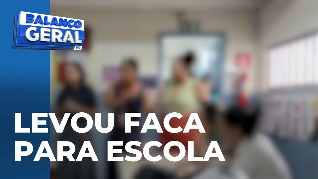 Criança de 10 anos, que estava com faca de açougueiro na sala, seria vítima de bullying