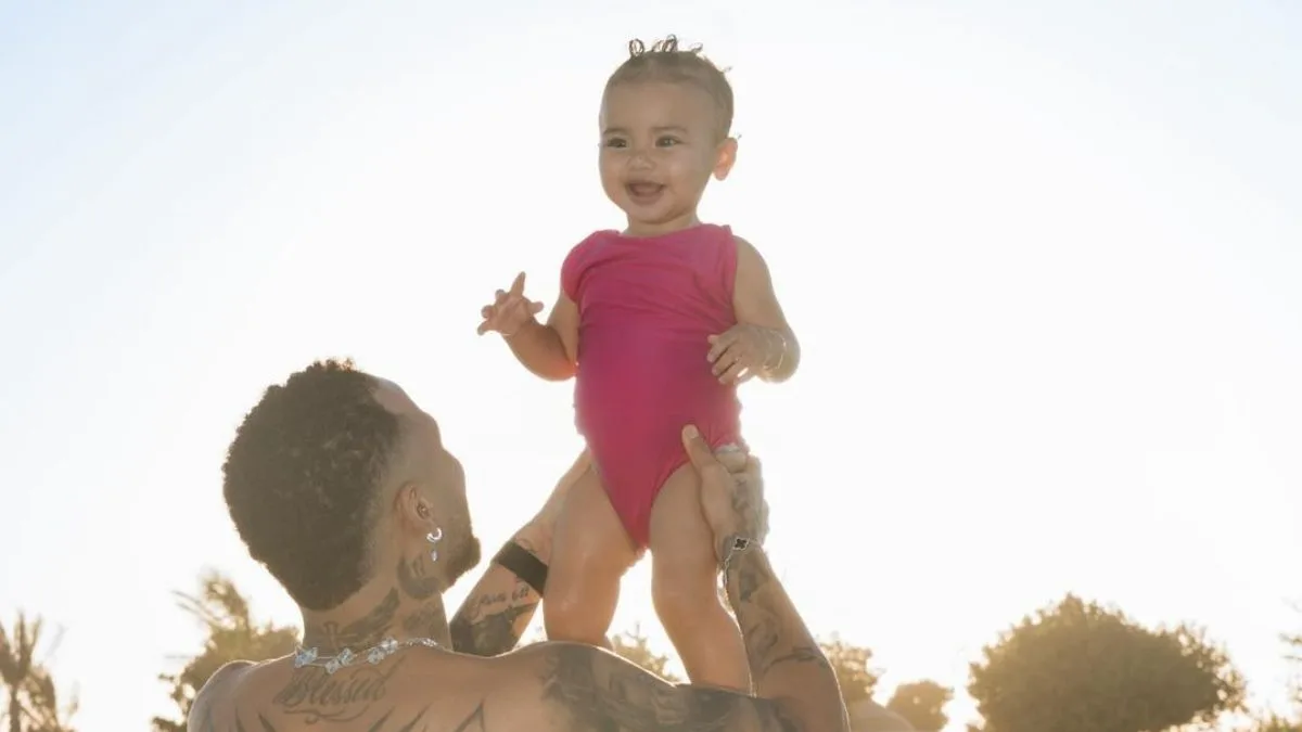 Mavie é fruto do relacionamento do atleta com Bruna Biancardi