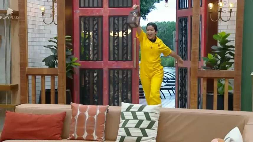 Nêssa vence última Prova de Fogo de A Fazenda 16 (Imagem: Reprodução / PlayPlus)